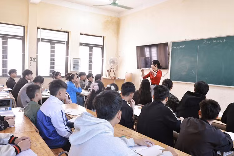 Giờ học tại Trường Trung cấp nghề miền núi Thanh Hóa. Ảnh minh họa/Nguồn GD&amp;TĐ