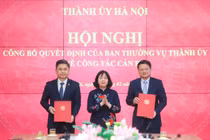 Ông Hà Minh Hải làm Trưởng Ban Tổ chức Thành ủy Hà Nội