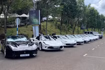 “Bua cafe” Đặng Lê Nguyên Vũ bỏ tiền tỉ "trưng" siêu xe tại Gumball 3000
