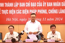 Chủ tịch Hà Nội Trần Sỹ Thanh làm Trưởng Ban chỉ đạo phòng chống lãng phí