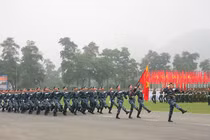 Cận cảnh buổi hợp luyện diễu binh 70 năm Chiến thắng Điện Biên Phủ