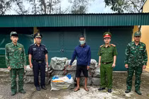 Bắt giữ gần 1 tấn nầm lợn trái phép qua biên giới Quảng Ninh