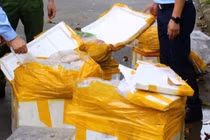 Sơn La tiêu huỷ gần 500 kg thực phẩm động vật bốc mùi 
