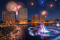 Đại nhạc hội Mega Booming – Charmora City tại Nha Trang: pháo hoa mãn nhãn và dàn sao hội tụ
