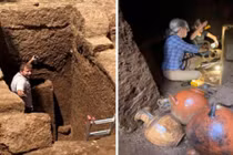 Phát hiện mộ cổ Etruscan chứa kho báu giá trị khổng lồ