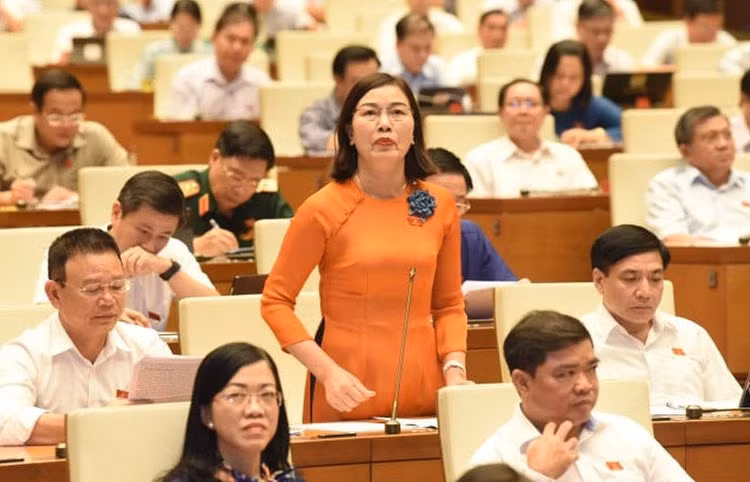 Đại biểu Nguyễn Thị Xuân, Đắk Lắk.