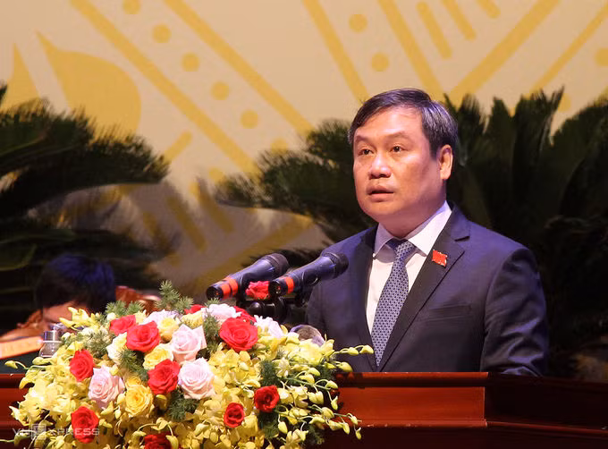 Ông Vũ Đại Thắng tái đắc cử Bí thư Quảng Bình. Ảnh: Quang Hà