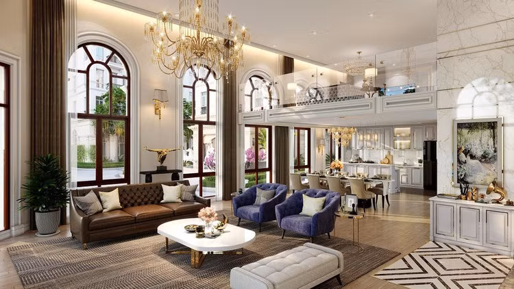 Biệt thự tại dự án Grandeur Palace - Giảng Võ.