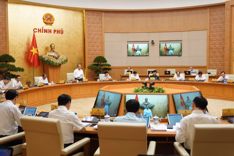 Quang cảnh phiên họp. Ảnh: VGP/Quang Hiếu Quang cảnh phiên họp. Ảnh: VGP/Quang Hiếu