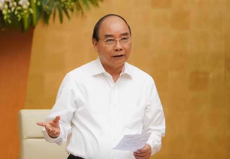 Thủ tướng Nguyễn Xuân Phúc phát biểu tại phiên họp. Ảnh: VGP/Quang Hiếu Thủ tướng Nguyễn Xuân Phúc phát biểu tại phiên họp. Ảnh: VGP/Quang Hiếu