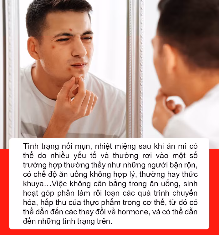 Vì sao 1 số người bị ợ nóng, nổi mụn, nhiệt miệng sau khi ăn thực phẩm? ảnh 6