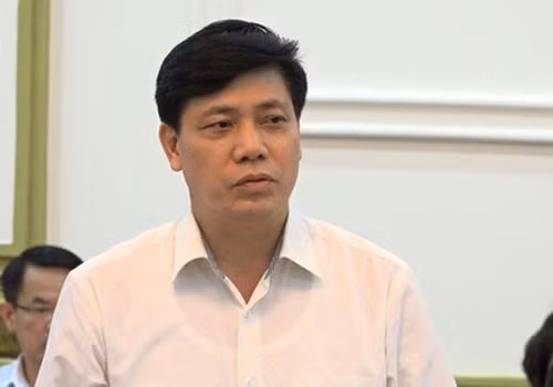 Thứ trưởng Giao thông Vận tải Nguyễn Ngọc Đông. Ảnh Xuân Hoa.