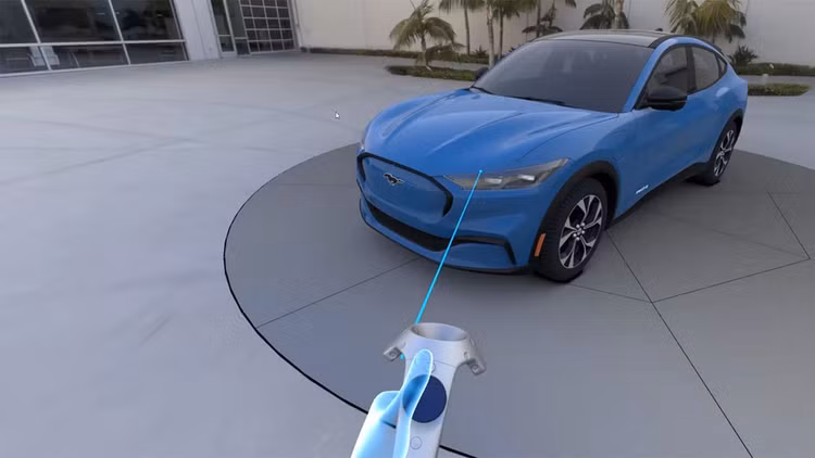 Ford ứng dụng công nghệ thực tế ảo để thiết kế xe từ xa