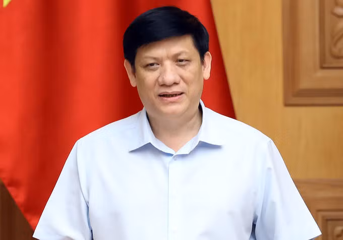 Quyền Bộ trưởng Y tế Nguyễn Thanh Long. Ảnh: Đình Nam
