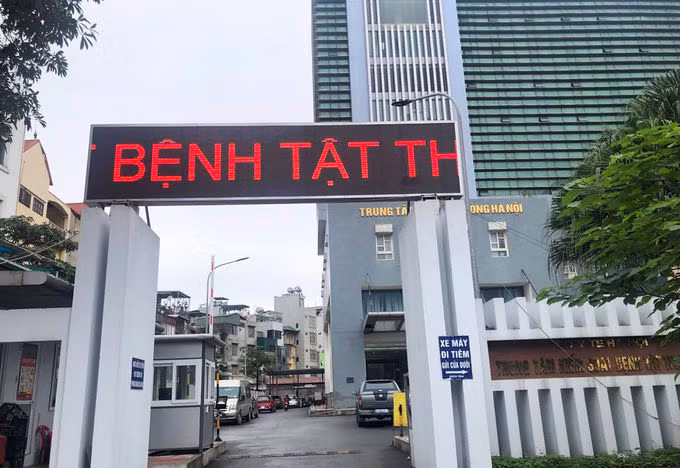 Trụ sở CDC Hà Nội. Ảnh: Phạm Dự.