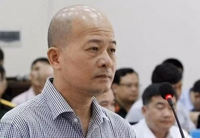 Đinh Ngọc Hệ trong lần ra tòa năm 2018. Ảnh: TTXVN.