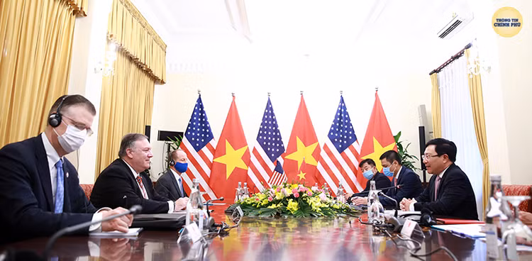 Ảnh: Ngoại trưởng Pompeo thăm Việt Nam, hội đàm Phó Thủ tướng Phạm Bình Minh - 3