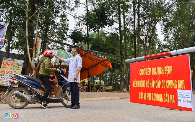 13 nguoi bi cach ly khi thanh nien o Binh Xuyen den choi nha ban gai hinh anh 1 tamdichbinhxuyen1_zing.jpg