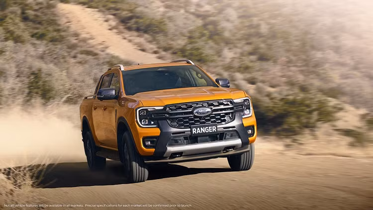 Điểm mới trong hệ truyền động của Ranger thế hệ mới là động cơ Turbo Diesel V6 mạnh mẽ kết hợp cùng hộp số 10 cấp.