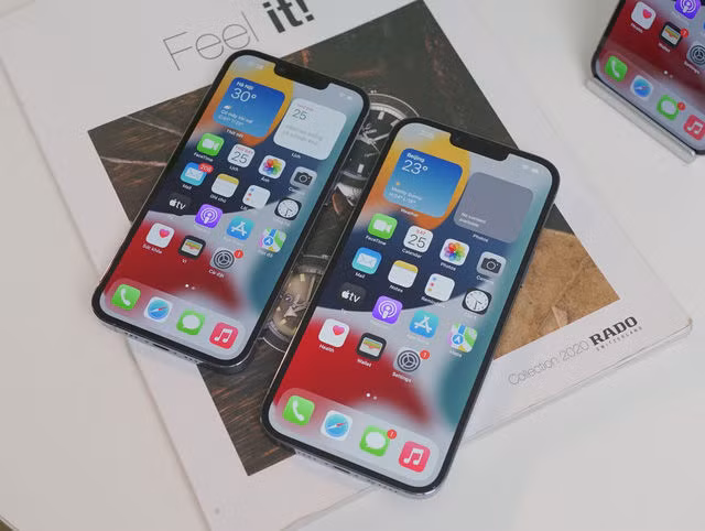 Cận cảnh 3 mẫu iPhone 13 vừa về Việt Nam - Ảnh 8.
