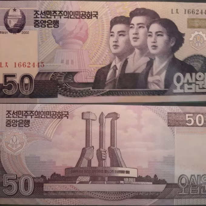 8 quy định nghiêm ngặt khi du lịch Triều Tiên ảnh 3 Ảnh: @banknotecollection_kr/Instagram