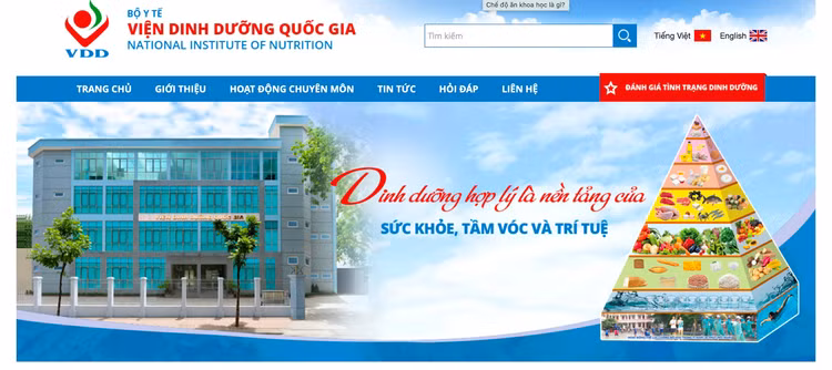 http://chuyentrang.viendinhduong.vn