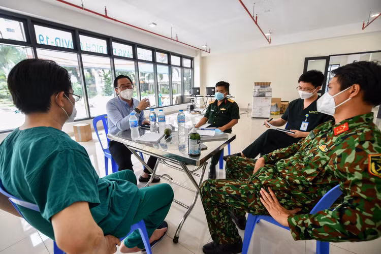 bệnh viện dã chiến Thủ Thiêm ảnh 15 benh vien da chien Thu Thiem anh 15