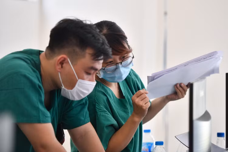 bệnh viện dã chiến Thủ Thiêm ảnh 22 benh vien da chien Thu Thiem anh 22