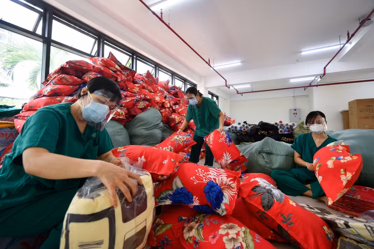 bệnh viện dã chiến Thủ Thiêm ảnh 20 benh vien da chien Thu Thiem anh 20