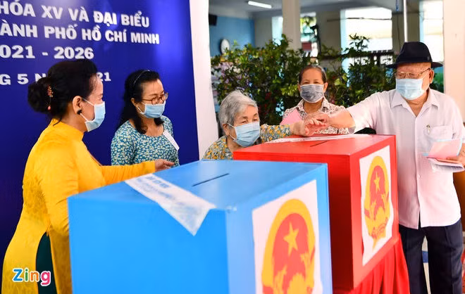 bau cu dai bieu Quoc hoi va HDND anh 27