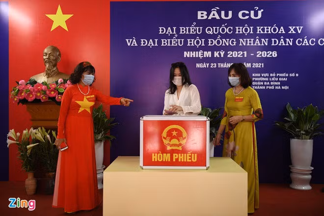 bau cu dai bieu Quoc hoi va HDND anh 14