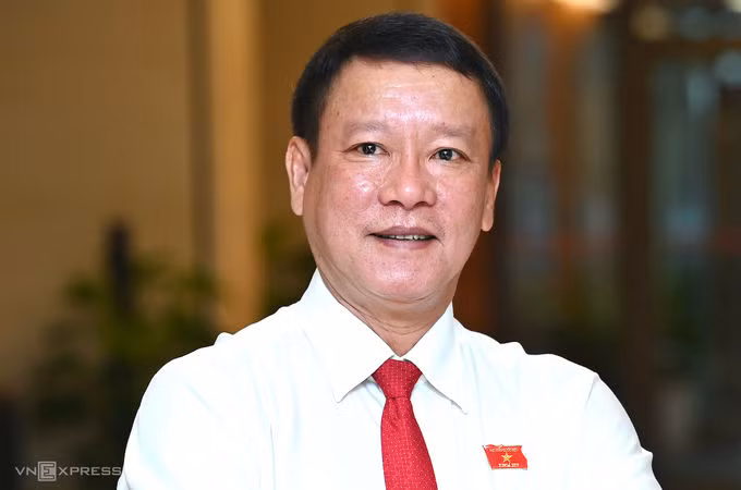 Đại biểu Quốc hội Thái Trường Giang (Phó Giám đốc Sở khoa học và công nghệ tỉnh Cà Mau). Ảnh: Giang Huy