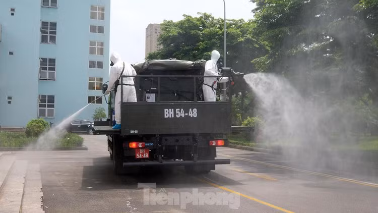 Khử khuẩn toàn bộ Bệnh viện K Tân Triều ảnh 5