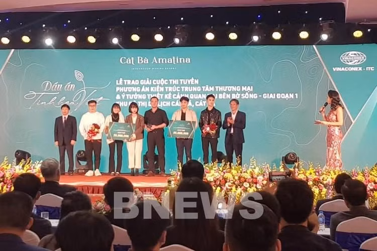 Trao giải phương án thiết kế kiến trúc dự án Cát Bà Amatina ảnh 3