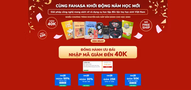 Nhiều nhà sách tung ra hàng hoạt chương trình giảm giá