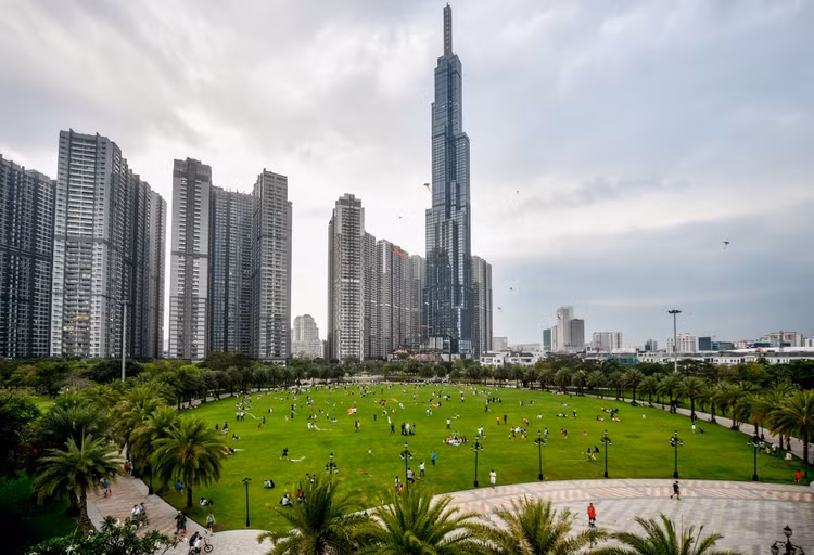 Cong vien Landmark 81 anh 1