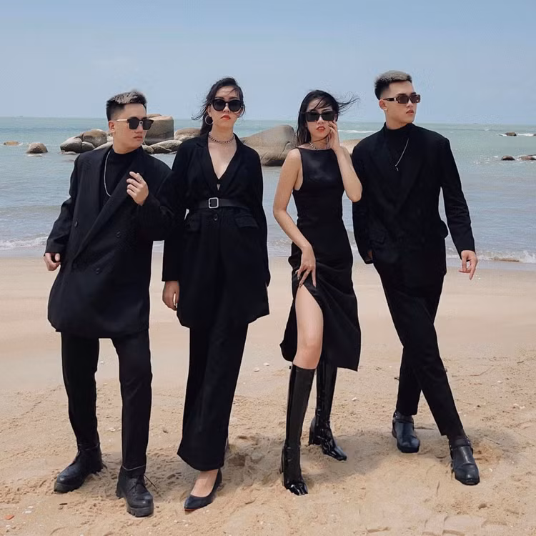 nhóm bạn phối đồ đồng điệu ảnh 1 nhom ban phoi do dong dieu anh 1