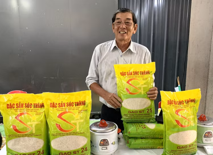 Gạo ST25 bị 4 doanh nghiệp nhanh tay đăng ký thương hiệu ở Mỹ, cha đẻ giống ST25 lên tiếng - 1
