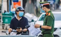 Công an lập 39 chốt kiểm soát 'vùng đỏ' ở Hà Nội