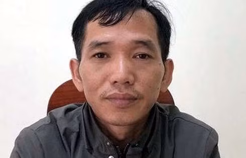 Tài xế Phan Thanh Phú tại cơ quan công an. (Nguồn ảnh: ANTĐ)
