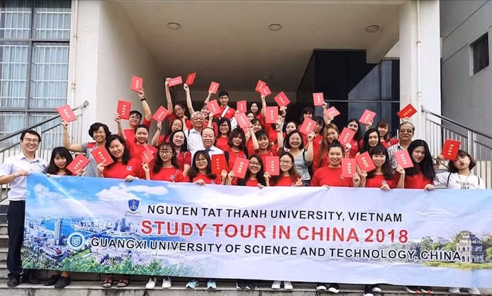 Sinh viên Trường ĐH Nguyễn Tầt Thành luôn có cơ hội tham gia và học tập tại nước ngoài.