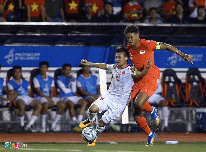 U22 Viet Nam 0-0 Thai Lan: Tien Linh tro lai linh xuong hang cong hinh anh 17 