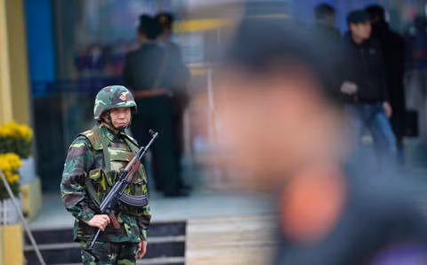 Lap vanh dai an ninh, bo doi day dac quanh ga Dong Dang hinh anh 3