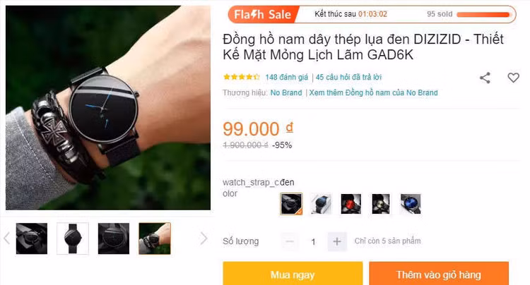Thoi gia hang chuc lan, roi giam 95% dip Black Friday tai Viet Nam hinh anh 2 