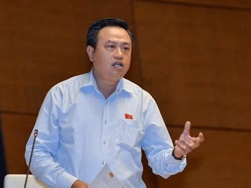 Ông Trần Sỹ Thanh - Chủ tịch PVN. Ảnh: Trung tâm báo chí Quốc hội