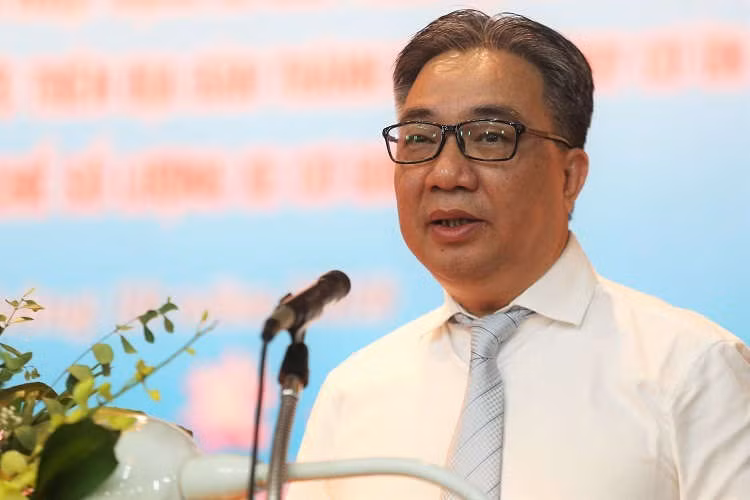 Ông Vũ Văn Viện, Giám đốc Sở Giao thông vận tải Hà Nội. Ảnh: Gia Chính