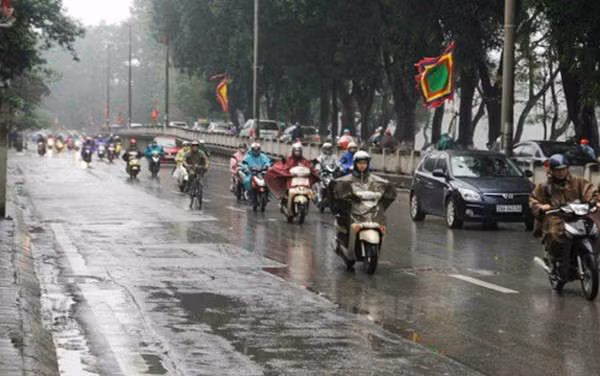 hà nội mưa rét
