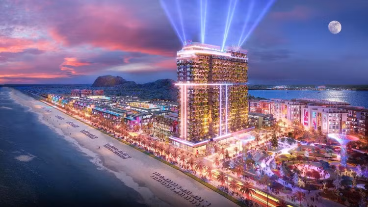 Flamingo Hải Tiến tại Thanh Hóa hứa hẹn sẽ mang đến nhiều thay đổi về khái niệm du lịch nghỉ dưỡng của khách hàng.