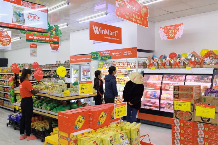 Tỷ lệ hàng Việt tại WinMart/WinMart+ luôn đạt trên 90%, trong đó doanh thu từ các mặt hàng nông sản chiếm trên 30%.