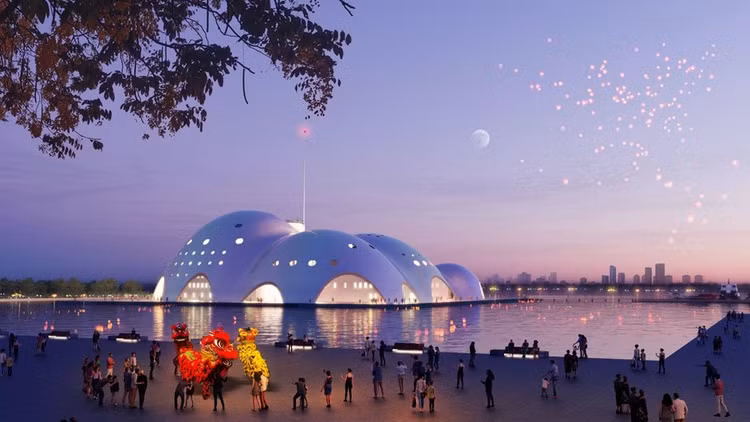 ‏Thiết kế nhà hát Opera ở Hồ Tây có gì đặc biệt? ảnh 1